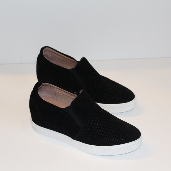 caslon aiden wedge sneaker black
